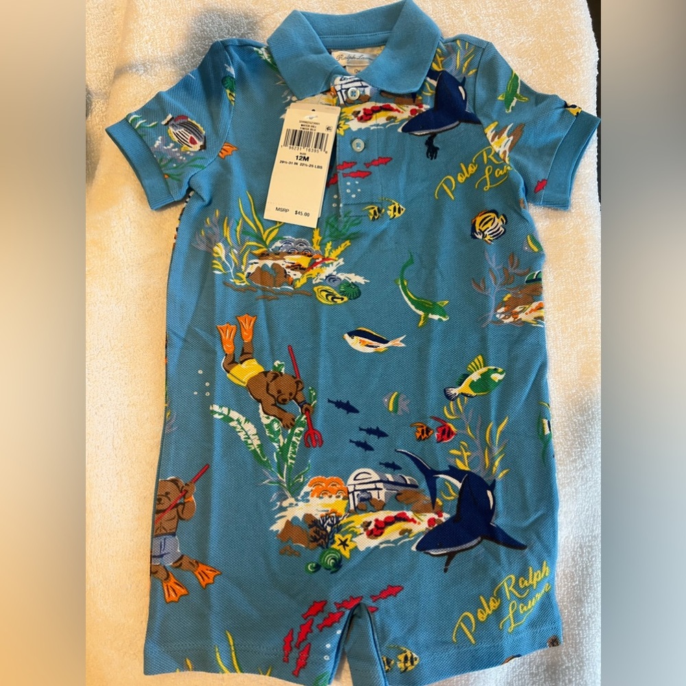 Ralph Lauren 1 piece outfit for Baby NWT